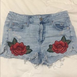 american eagle super stretch short